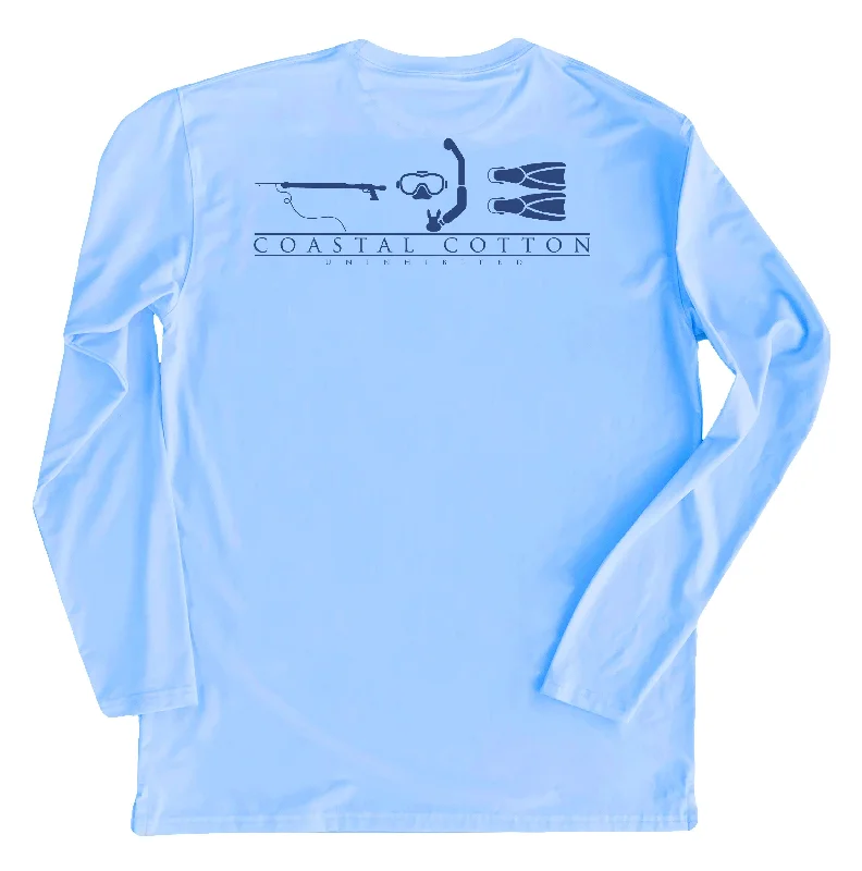 Maui Blue Spearfish Performance Tee