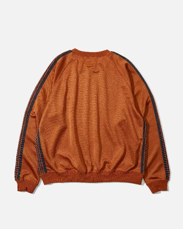 Crew Neck Shirt - Poly Smooth - Rust