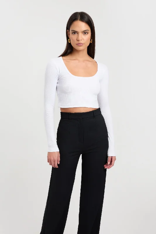 Quinnie Long Sleeve Crop