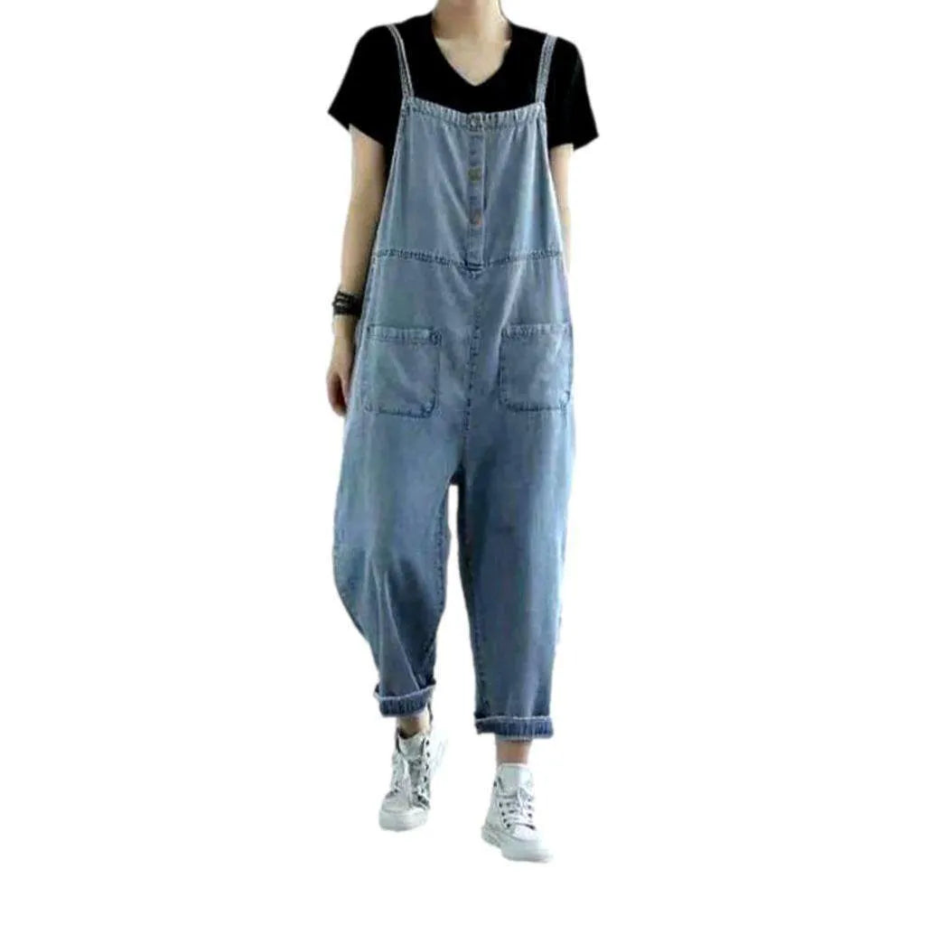 Vintage 90s jean dungaree for women