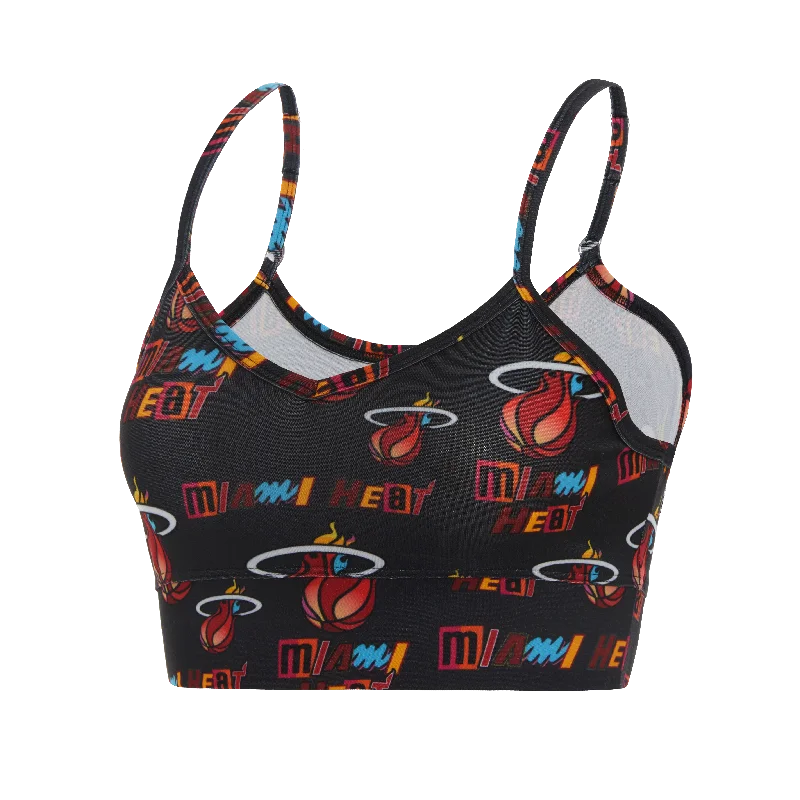 Concepts Sport Miami HEAT Mashup Bralette