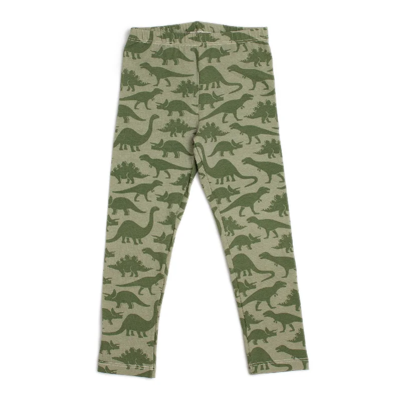 Leggings - Dinosaurs Sage