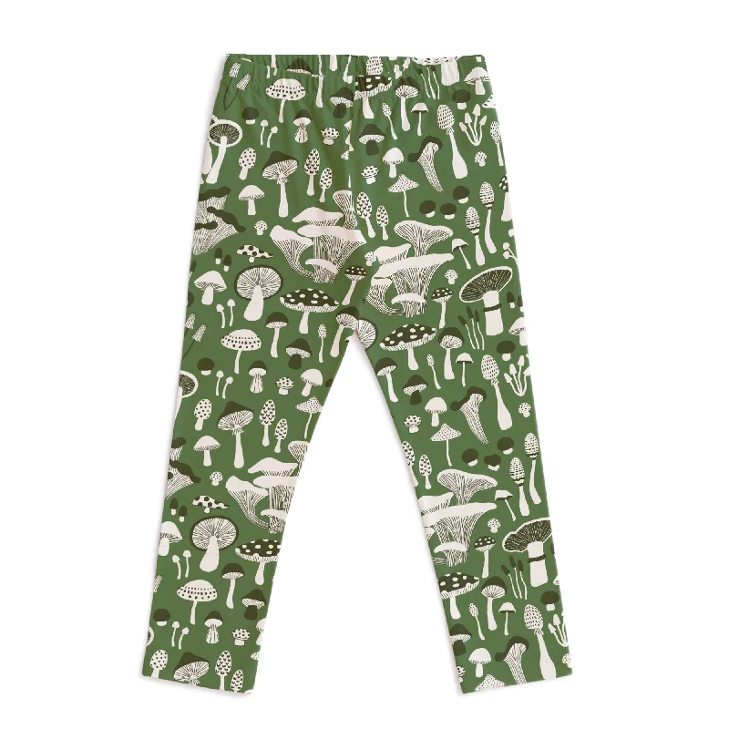 Leggings - Fungi Green