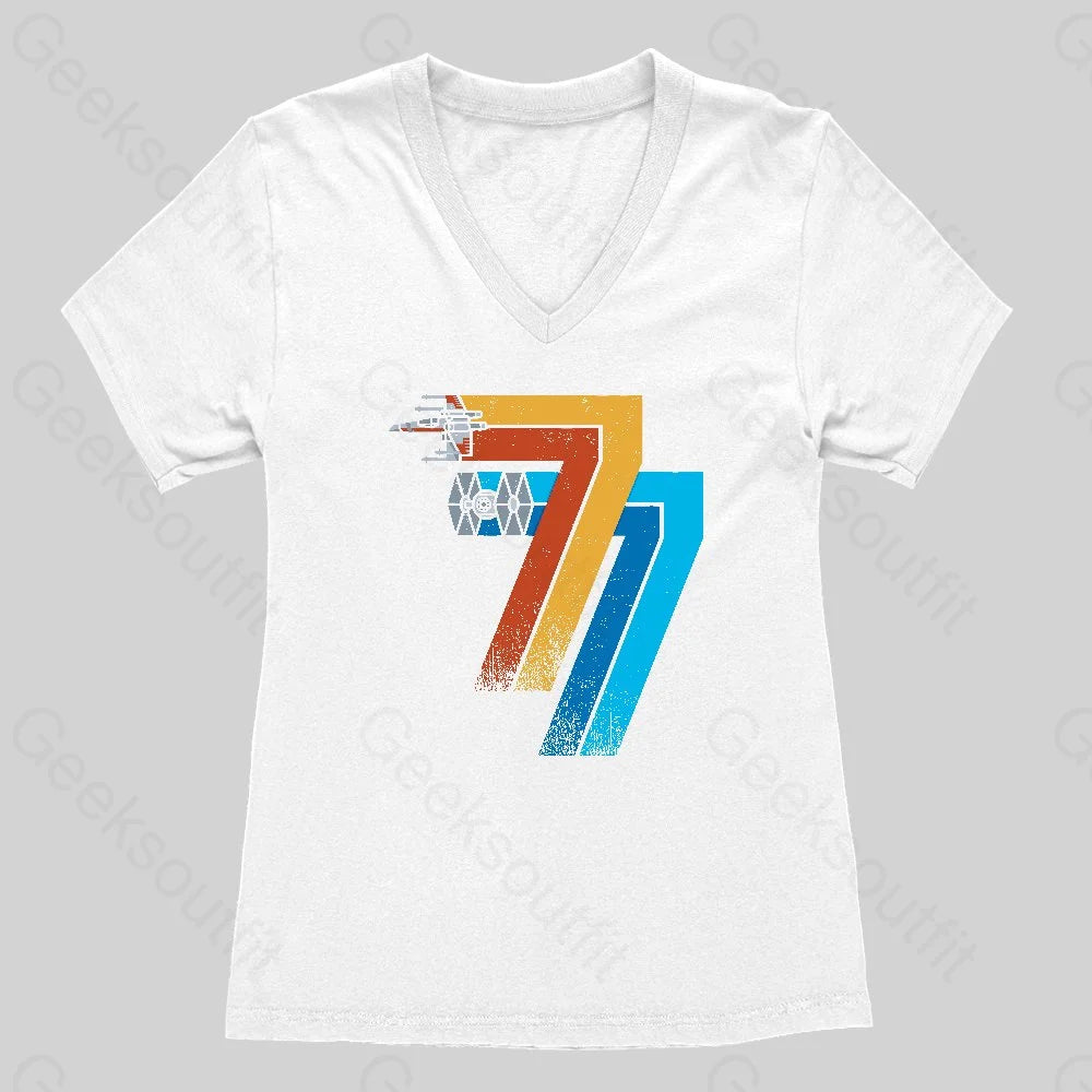 May 25th 1977 Women's V-Neck T-shirt