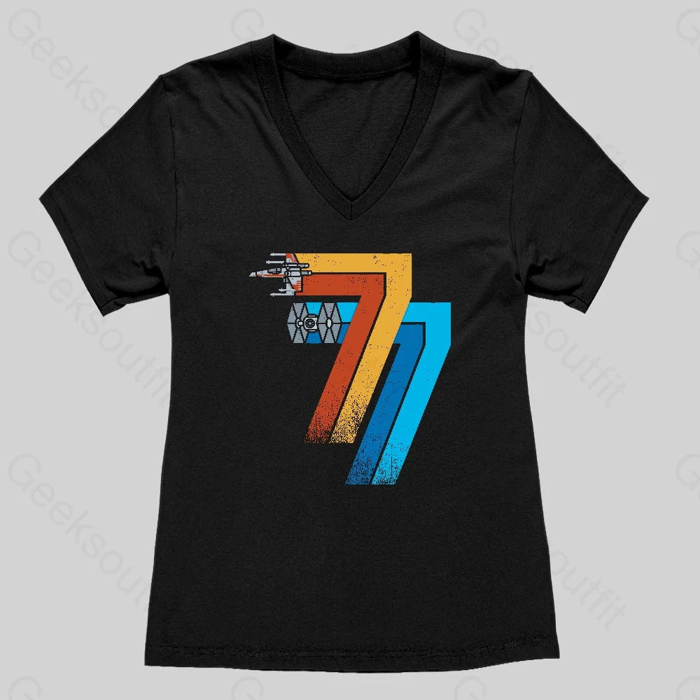 May 25th 1977 Women's V-Neck T-shirt