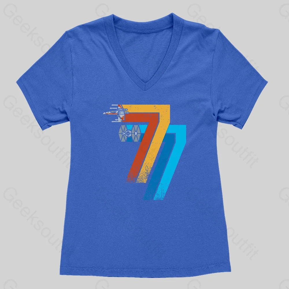 May 25th 1977 Women's V-Neck T-shirt