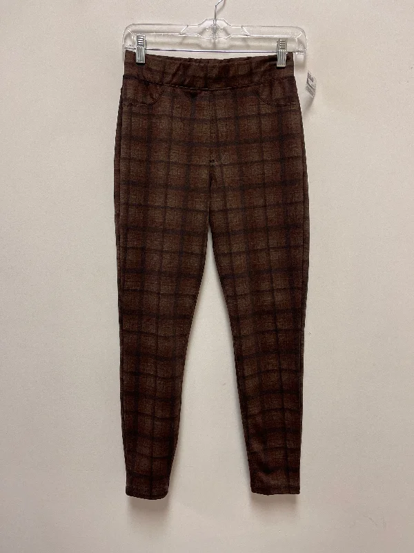 Pants Leggings By Sanctuary In Plaid Pattern, Size: Xs