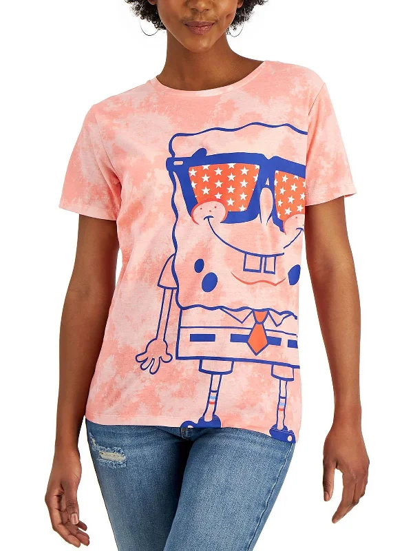 Womens Spongebob Boyfriend Tee Graphic T-Shirt