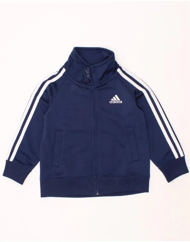 Warm Men's Down JacketsADIDAS Baby Boys Graphic Tracksuit Top Jacket 12-18 Months Navy Blue
