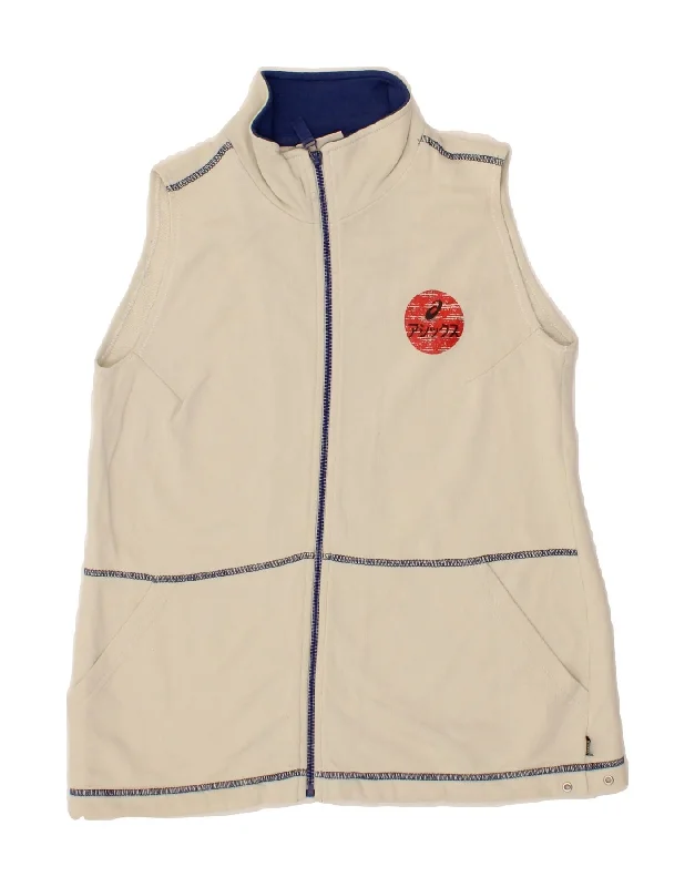 Men's Coats for City WearASICS Boys Sleeveless Graphic Tracksuit Top Jacket 13-14 Years White