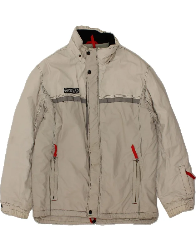 Men's Coats with Contrast StitchingCOLMAR Mens Windbreaker Jacket UK 42 XL Grey
