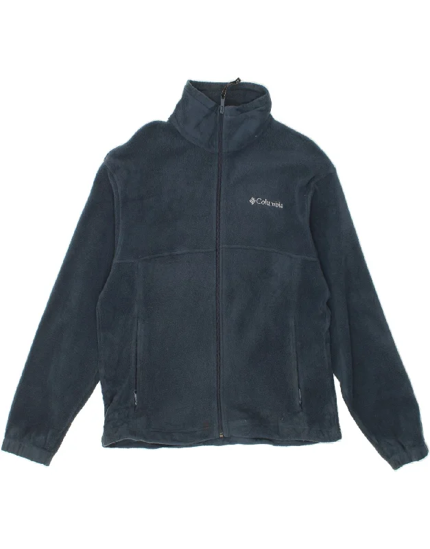 High-Quality Men's Duffle CoatsCOLUMBIA Mens Fleece Jacket UK 38 Medium Grey Polyester