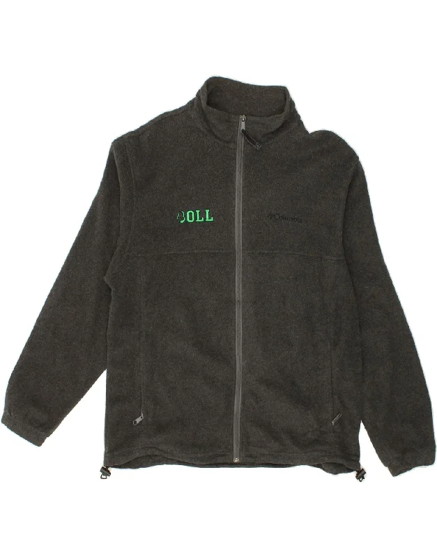 Functional Men's Ski JacketsCOLUMBIA Mens Fleece Jacket UK 40 Large Grey Polyester