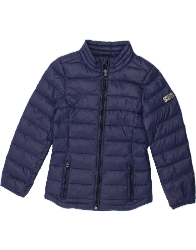 Men's Coats with Fur TrimDIESEL Baby Girls Padded Jacket 18-24 Months 2XS Navy Blue Nylon