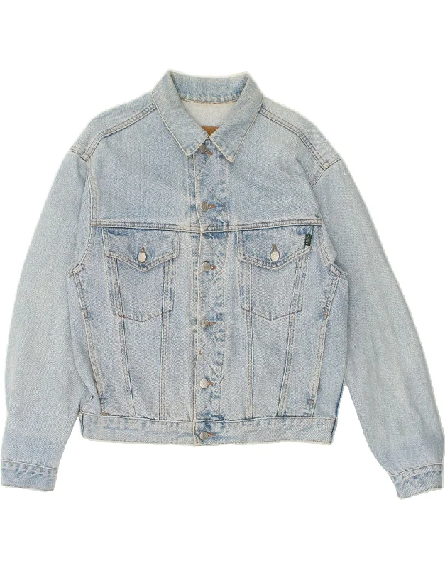 Modern Men's Field JacketsESPRIT Mens Denim Jacket UK 36 Small Blue Cotton