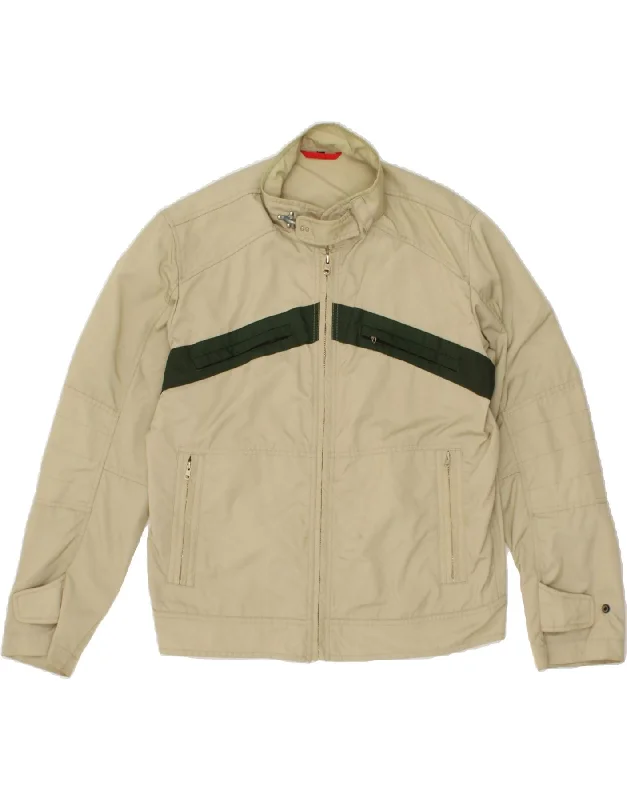 Practical Men's RaincoatsFAY Mens Bomber Jacket UK 38 Medium Khaki