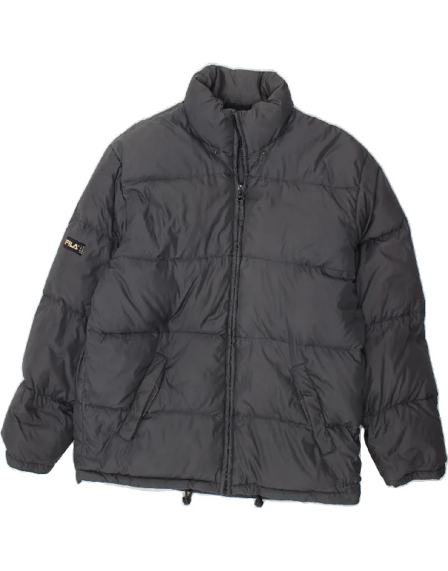 Men's Coats for Every BudgetFILA Mens Padded Jacket IT 52 XL Navy Blue Polyamide