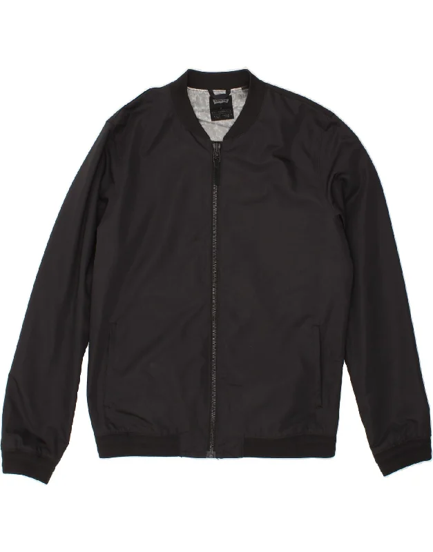Men's Coats with Wind-Resistant FabricLEVI'S Mens Bomber Jacket UK 38 Medium Black