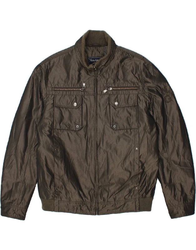 Men's Coats for All SeasonsNAVIGARE Mens Utility Jacket UK 42 XL Grey