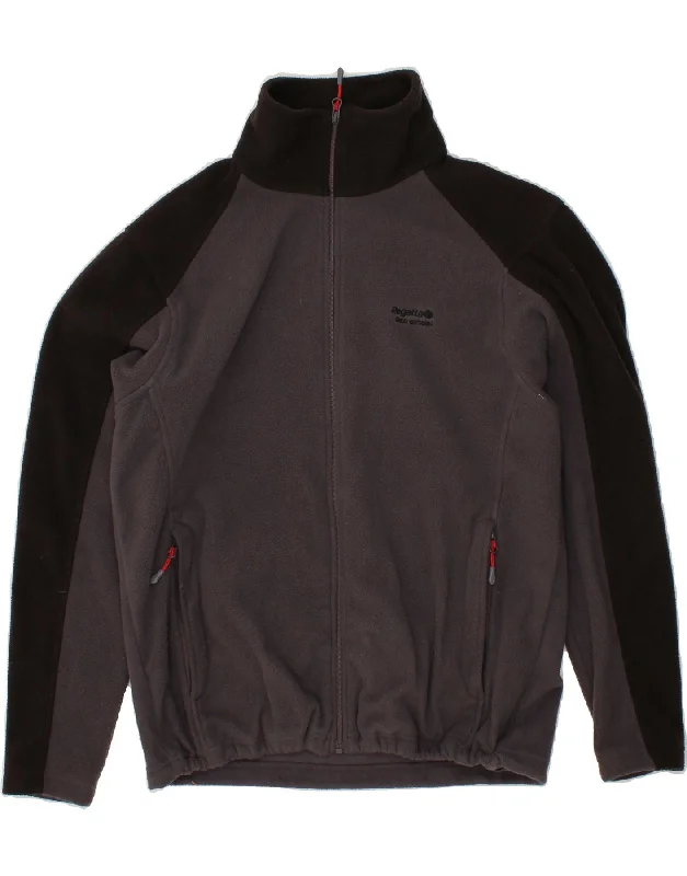 Men's Coats with Multi-Pocket DesignREGATTA Mens Fleece Jacket UK 38 Medium Grey Colourblock Polyester