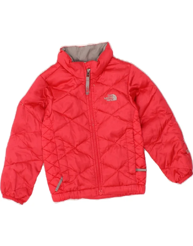 Elegant Men's Wool CoatsTHE NORTH FACE Girls Padded Jacket 2-3 Years Pink Nylon