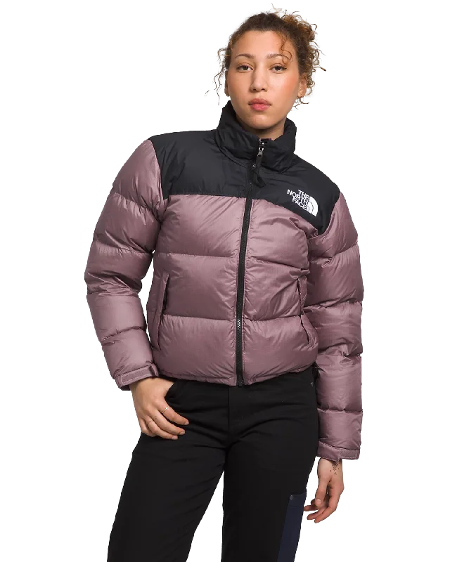 Men's Coats with Down InsulationThe North Face Women's 1996 Retro Nuptse Jacket - Fawn Grey / TNF Black