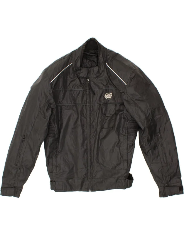 Men's Coats for Every BudgetVINTAGE Mens Motorcycle Biker Jacket UK 38 Medium Black Polyester
